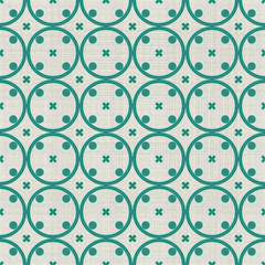 Poster - retro abstract seamless background with fabric texture
