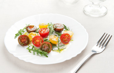 Canvas Print - fresh vegetable salad