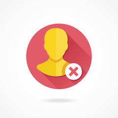 Poster - vector unverified account icon