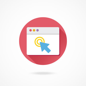 Vector User Behavior Icon
