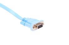Blue Cable With DB9 Connector (RS232/COM) Isolated