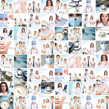 Medical Collage Of Young, Professional Doctors