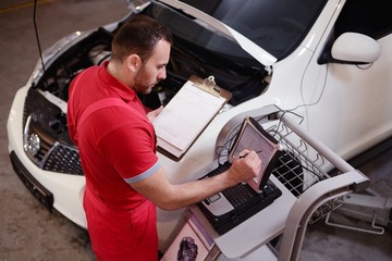 Wall Mural - car diagnostic