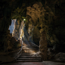 Khao Luang Cave In Phetchaburi, Thailand