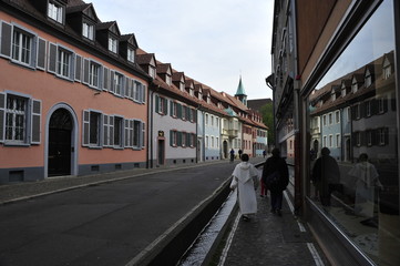 Street view in Strasbourg, France