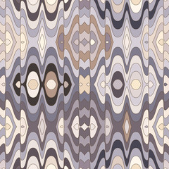 Poster - Vector Seamless Abstract Wavy Background