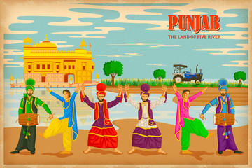 Wall Mural - Culture of Punjab