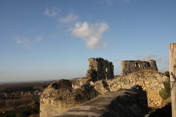 Wall Mural - Chateau en ruine,Coucy-le-chateau