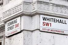 Downing Street Whitehall. London
