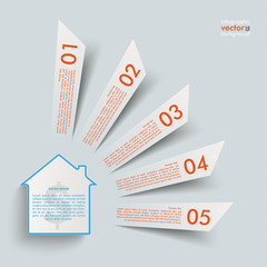 Wall Mural - House Cutting Banners
