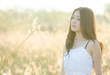 © kikujungboy - Pretty girl in a spring  flower garden 5