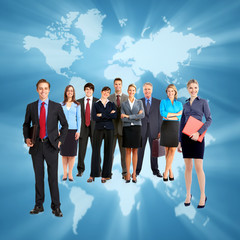 Wall Mural - Business people team