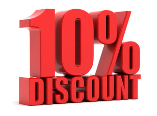 Discount 10 percent