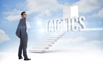 Poster - Tactics against steps leading to open door in the sky