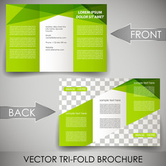 Poster - Business flyer template, corporate brochure or cover design