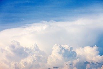 Wall Mural - blue sky with clouds