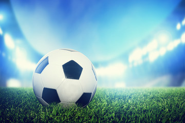 Plakat piłka nożna sport niebo brazylia