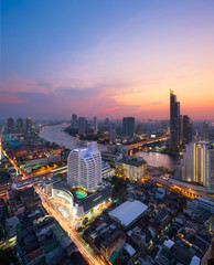 Wall Mural - Bangkok, Thaïlande, fleuve Chao Phraya