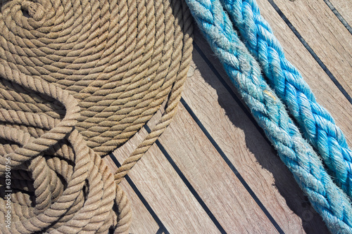 Naklejka ścienna Background deck sailing ship