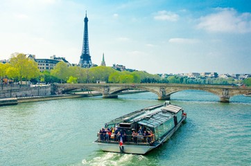 Fototapete - Berges de la Seine à Paris