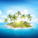 Tropical island