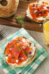 Sticker - Homemade Bagel and Lox