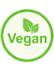 green vegetarian seal