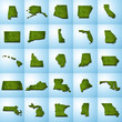 US State Maps Set I