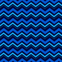 Blue Chevron Pattern