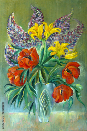 Naklejka na kafelki bouquet of flowers