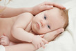 © Kadmy - newborn baby massage