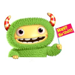 3d cartoon monster