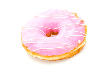 Donut isolated on white background