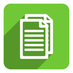 Leinwandbilder - document icon
