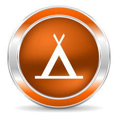 Poster - camp icon