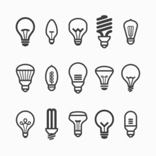 Light Bulb Icons