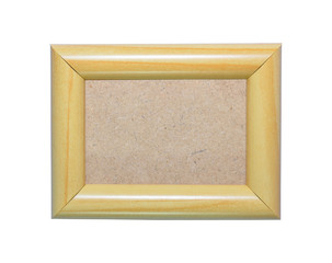 Wall Mural - yellow frame