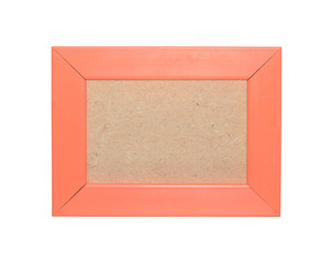 Wall Mural - orange frame