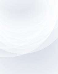Poster - Abstract curvy background with soft gray tones