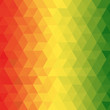 Geometric reggae background