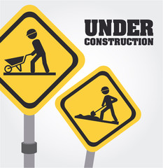 Poster - Under Construction design