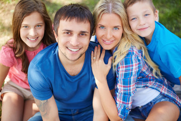 Poster - Restful family