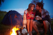 © pressmaster - Campers by the fire