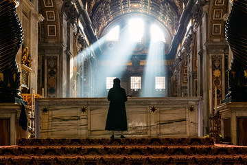 lights of the vatican