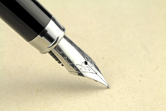 Fountain pen a on paper