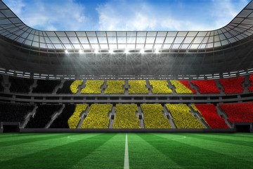 Poster - Composite image of belgium flag