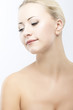 © danmorgan12 - Caucasian Woman Beauty Face Closeup Portrait. Caucasian Female M