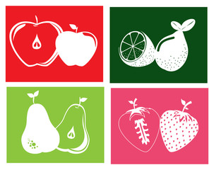 Poster - fruits design