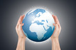 © GeniusMinus - Hands Holding Globe