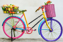 The Colorful Old Bicycle